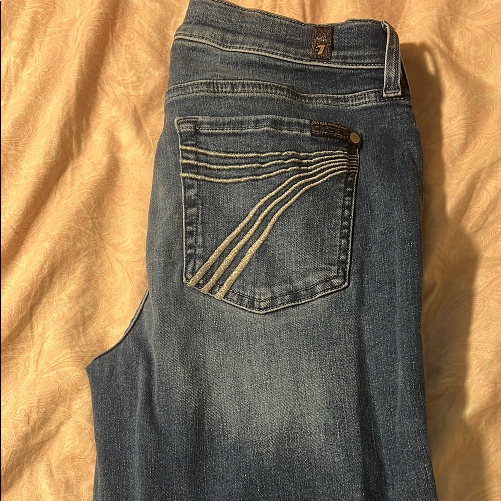 7 For All Mankind dojo glitter 7 28/34